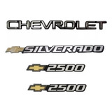 Kit De Emblemas Chevrolet Silverado 2500