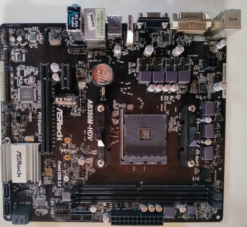 Placa Mãe Asrock Ab350m-hdv