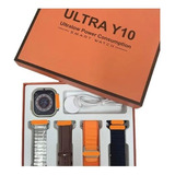 Smartwatch Ultra Reloj Inteligente  Ultra Y10 4 Correas