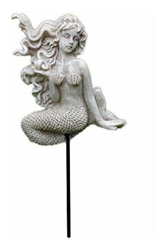 Muamax Figuras Decorativas De Jardín De Sirena En Miniatura,