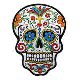 Parche Bordado Catrina Muertos Mexico Calavera Mexicana