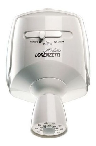 Ducha Relax 3 Temperaturas Lorenzetti  Branca Chuveiro 4600w