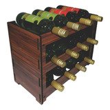 Porta Vinho Para Mesa Decoração Para 12 Garrafas