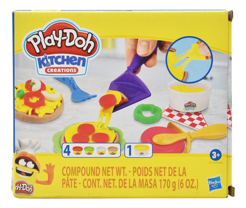 Play Doh Kitchen Creations Pizzeria Creativa 170g Hasbro Cd