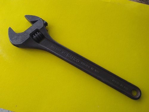 Llave Ajustable Francesa Bahco 10 