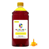 500ml Tinta Amarela Compatível Epson  L375 L395 L3150 L3110