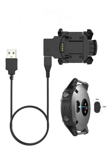 Cargador Base Para Garmin Fenix 3 Hr Cable Carga + Obsequio