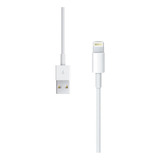 Cable Para iPhone Usb A Lightning Carga Rapida Y Datos 1 Mts