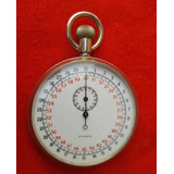 Antiguo Reloj Cronógrafo Ampolleta Huber De Bolsillo