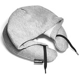 Cojin Inflable, Con Sudadera Y Capucha De Viaje Pillow-grey