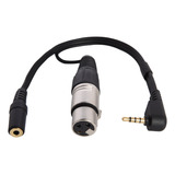 Lyxpro Xlr Female To Trrs, Connects Professional Xlr Microph