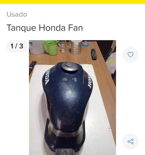 Tanque Honda Fan