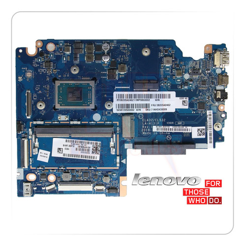 Tarjeta Madre Motherboard Lenovo S340 La-h131p Ryzen 5 4gb