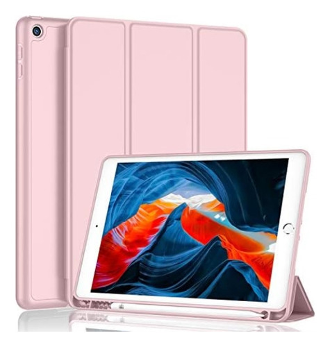 Funda New iPad Imieet 10.2 9th/8th/7th Gen Silicona/pink