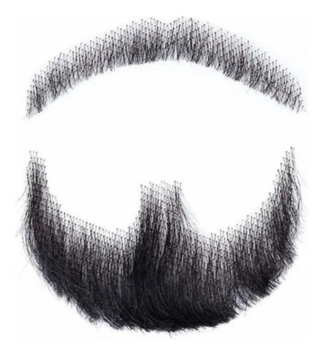 Cabelo E Bigode Postiços Para Maquiagem E Barbas - Novo