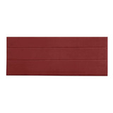 Cabeceira Painel Cama Casal 138 Cm Hellena Suede Vermelho