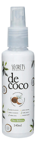 Óleo Bifásico 140ml De Coco - Secrets Professional