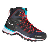 Zapato Trekking Mtn Trainer Liter Mid Gtx Salewa Color: Azul
