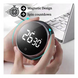 . Gift Magnetic Alarm Clock With Kitchen Timer