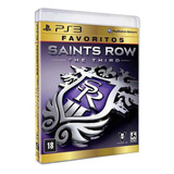 Saints Row The Third (favoritos) - Ps3 Mídia Física