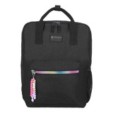 Morral Xtrem Urbano Para Mujer Leia Color Negro