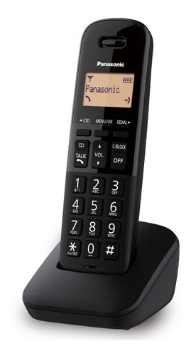 Teléfono Inalámbrico Panasonic Kx-tgb310 200 Hs Oferta Color Negro