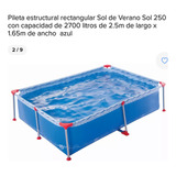 Pileta Sol De Verano Usada