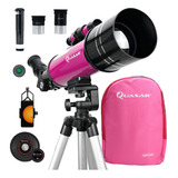 Telescopio Quasar Venture Qv70 120x Con Adaptador Smartphone