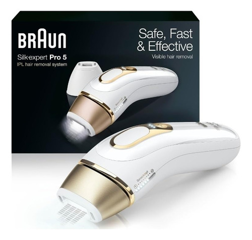 Braun Silk Expert Pro5 - Dispositivo De Depilación Ipl 