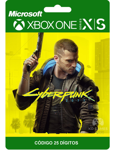 Cyberpunk 2077 Xbox One Xbox Series X|s - Código 25 Dígitos