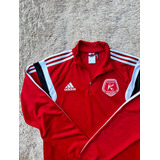 Sudadera Deportiva adidas 1/3 Zip Talla L De Hombre