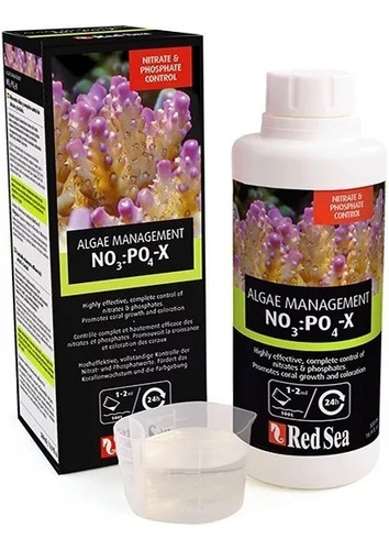 Red Sea Nopox 500ml Reductor Fosfatos Nitrato Acuario Marino