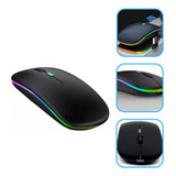 Mouse Sem Fio Wireless Recarregável Bluetooth Ergonômico 