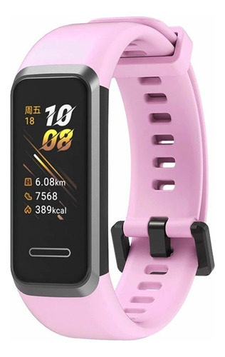 Correa Deportiva Lisa Premium + Mica Para Huawei Band 4