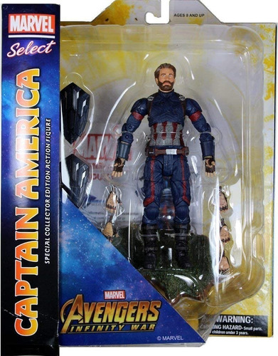 Marvel Select Los Vengadores: Infinity War Capitán América