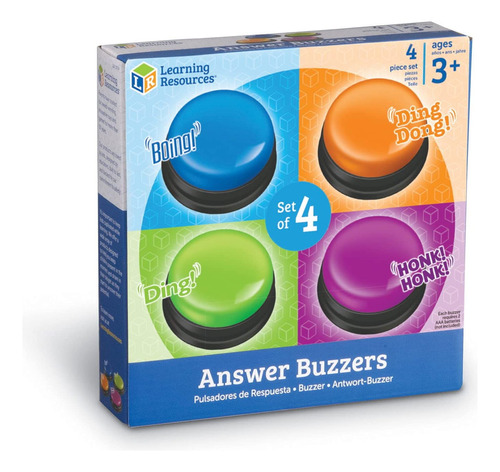 Recursos De Aprendizaje: Answer Buzzers Set 4 Surtidos
