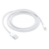 Cable Cargador iPhone 2 Metros Lightning iPad Carga Rapida