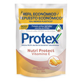 Sabonete Líquido Refil Antibacteriano Nutri Protect Vitamina E 200ml Protex