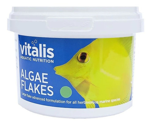 Ração Vitalis Algae Marine Flakes 22g Aquatic Nutrion Marinh
