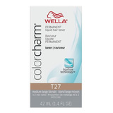  Wella Toner Beige Rubio Encanto Medio T27 42ml Tono Rubio Medio