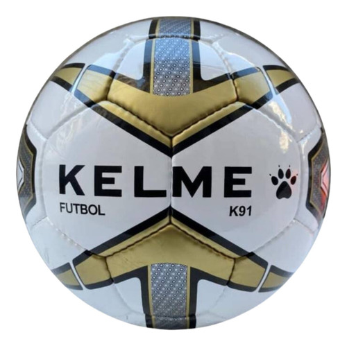Balón De Fútbol K-91 Nº5 Kelme Color Blanco
