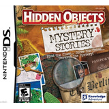 Jogo Hidden Objects Mystery Stories Nintendo Ds 3ds Original