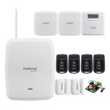 Kit Alarme Amt 8000 Sf E Wifi 2 Magnéticos C/ Fxo E Xat 8000