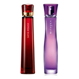 L'bel- Satin Rouge Perfume Para Mujer 50ml + Mithyka 40 Ml