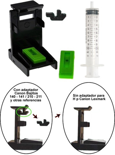 Snap Universal, Recarga Y Purgar Ciss De H P Canon Lexmark