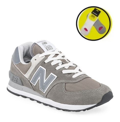 Zapatillas New Balance Hombre Ml574egg +medias Gratis!