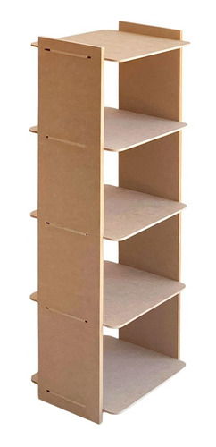 Mueble Organizador De Zapatos De 3 Niveles En Madera Calzado