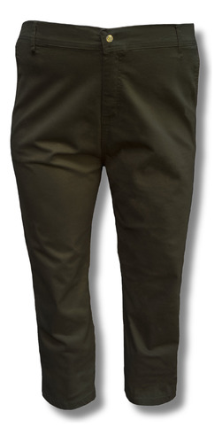 Pantalón Gabardina Chino Talle Especial Grande 54 Al 70