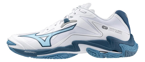 Mizuno Wave Lightning Z8 Tenis Voleibol Hombre Mujer Antideslizante Ligero Blanco | Meses sin interés