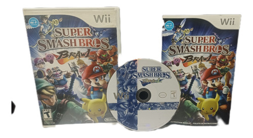 Super Smash Brawl Nintendo Wii / Wii U Físico Completo 